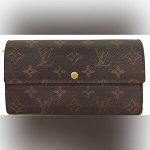 Louis Vuitton Brown Monogram Wallet